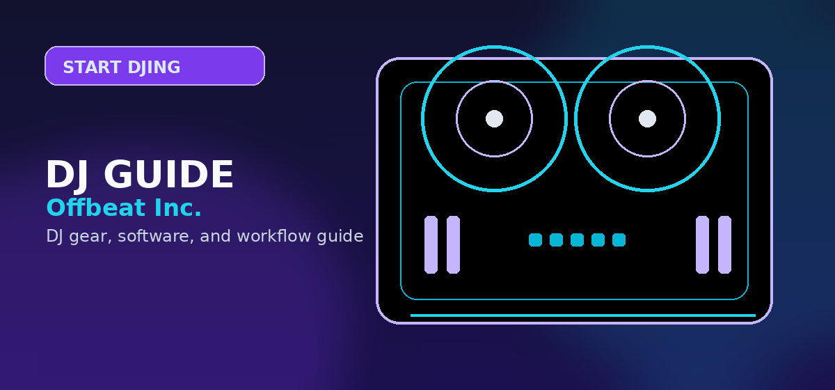 Entry-level DJ equipment for beginners